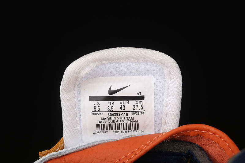 Sb Dunk Low Yellow/Orange/White-Navy Blue 13