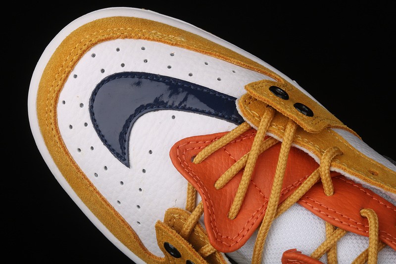 Sb Dunk Low Yellow/Orange/White-Navy Blue 27