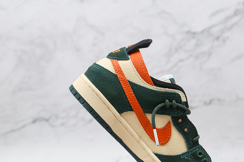 Dunk Low Pro Sb Eire Net/Deep Orange 7