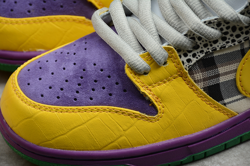 Sb Dunk Low Pro Iw Purple/Yellow-Violet-Pink 27