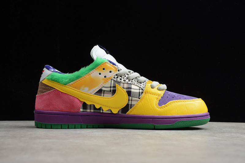 Sb Dunk Low Pro Iw Purple/Yellow-Violet-Pink 29