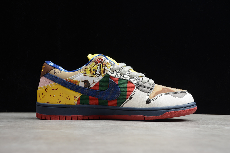 Sb Dunk Low Pro Navy Blue/Multi-Color 7