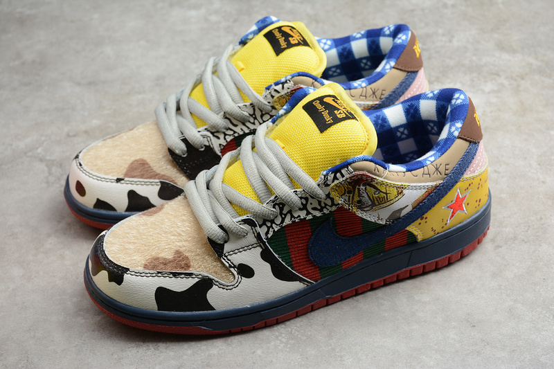 Sb Dunk Low Pro Navy Blue/Multi-Color 29