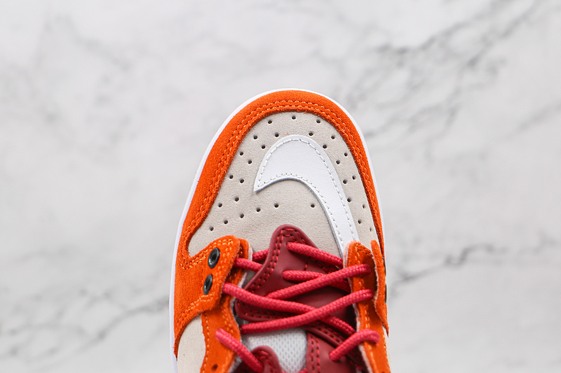 Sb Dunk Low Pro Orange/White/Red 5