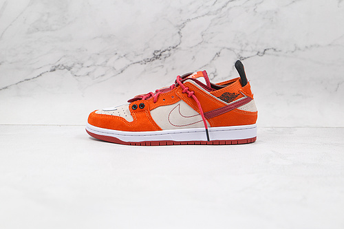 Sb Dunk Low Pro Orange/White/Red 11