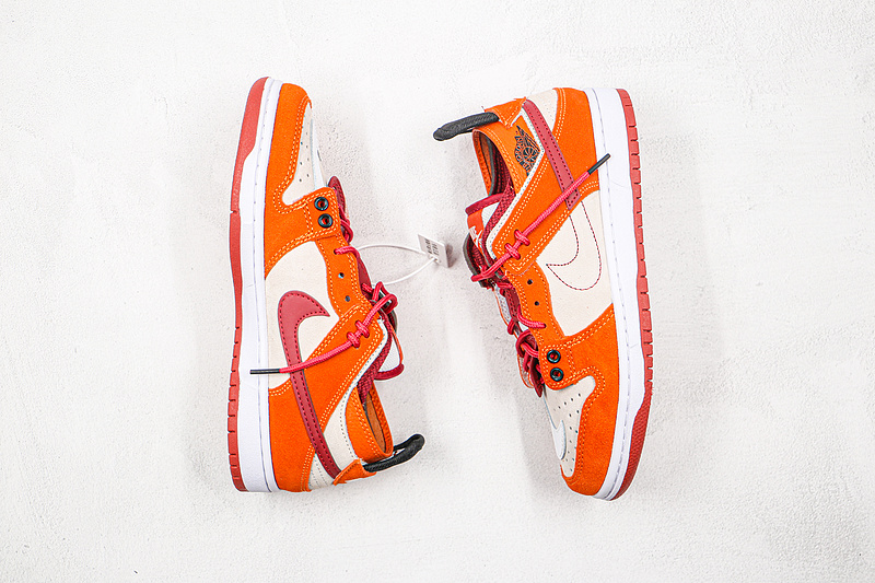 Sb Dunk Low Pro Orange/White/Red 19