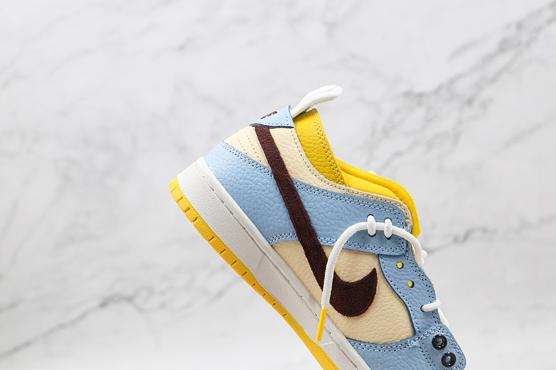 Sb Dunk Low Pro Light Blue/Yellow/White 13