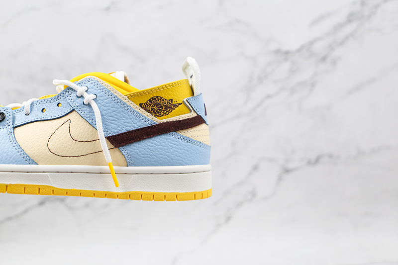 Sb Dunk Low Pro Light Blue/Yellow/White 17