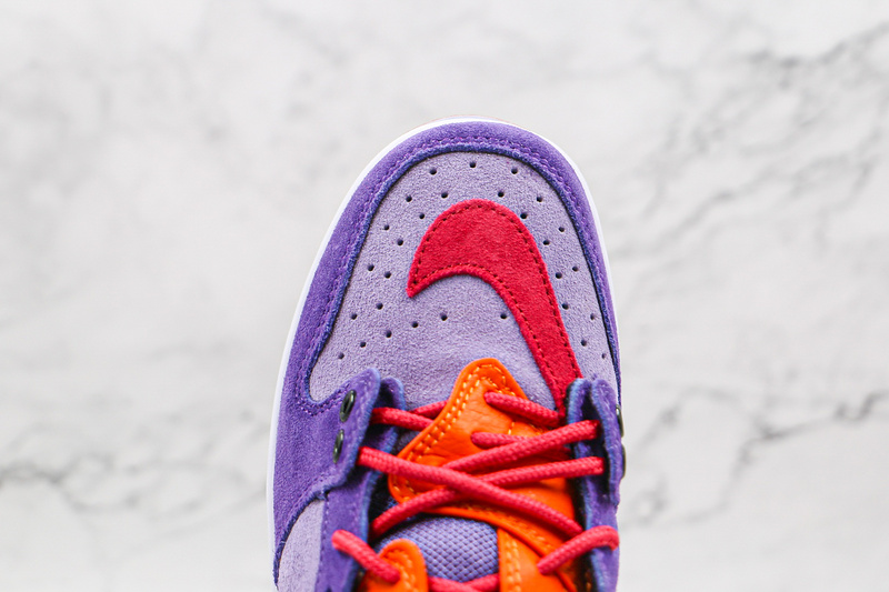 Sb Dunk Low Pro Purple/White/Red 3