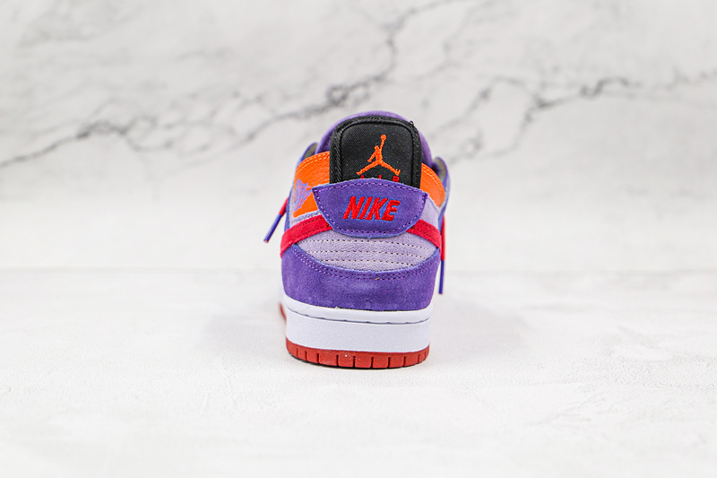 Sb Dunk Low Pro Purple/White/Red 9