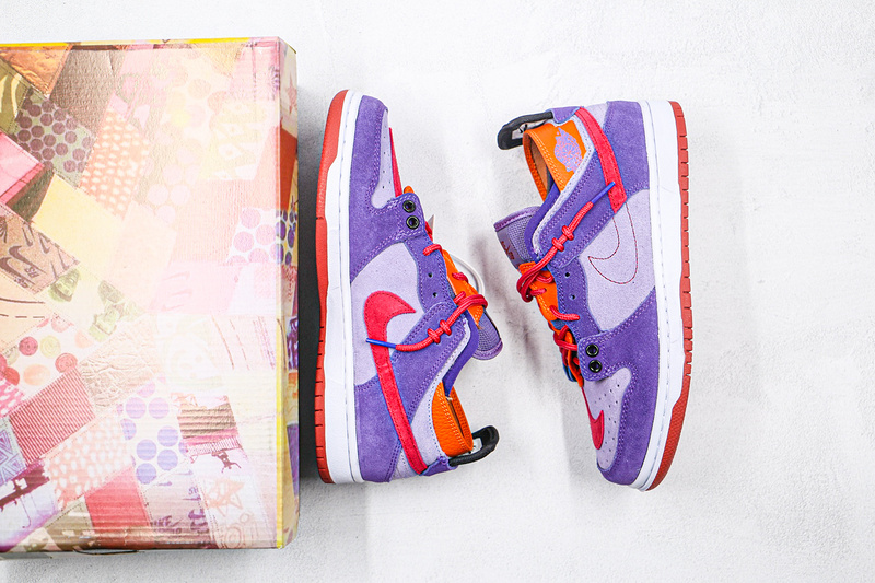 Sb Dunk Low Pro Purple/White/Red 11