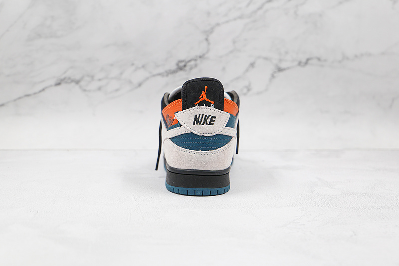 Sb Dunk Low Pro Blue/White/Orange-Black 7