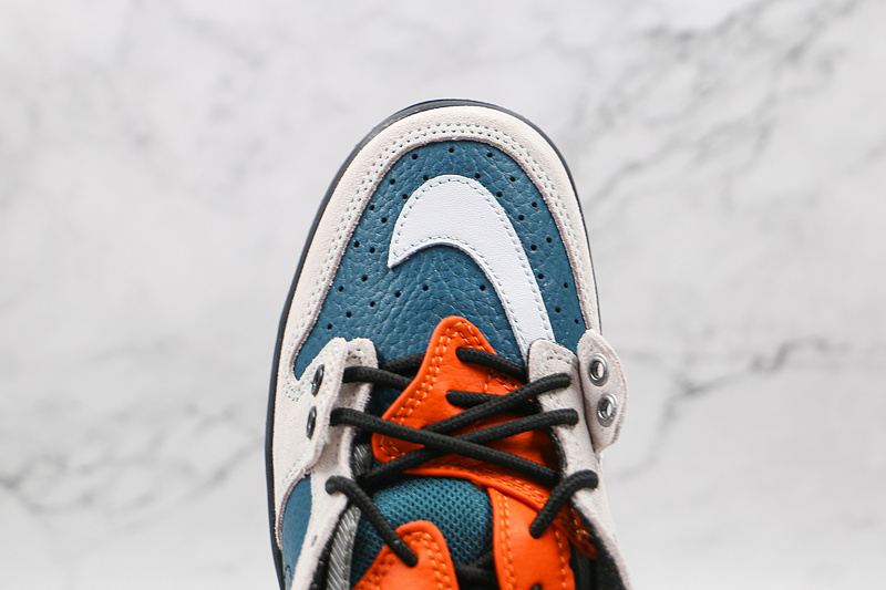 Sb Dunk Low Pro Blue/White/Orange-Black 11