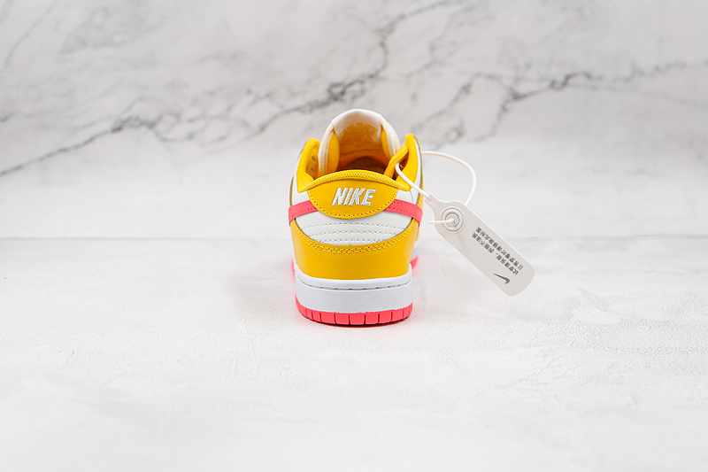 Sb Dunk Low Samba White/Yellow-Pink 5