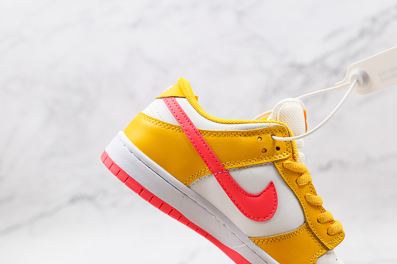 Sb Dunk Low Samba White/Yellow-Pink 13