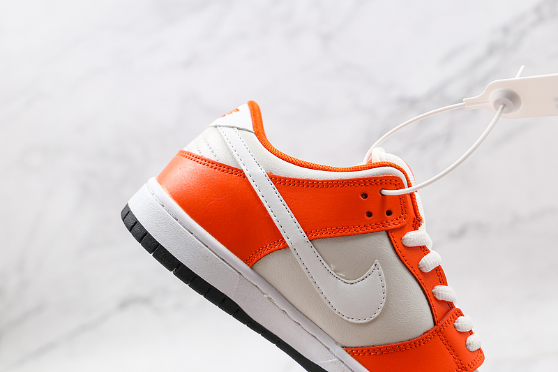 Sb Dunk Low Pro White/White/Orange 19