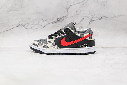 Sb Dunk Low Graffiti Grey/Black/University Red 3