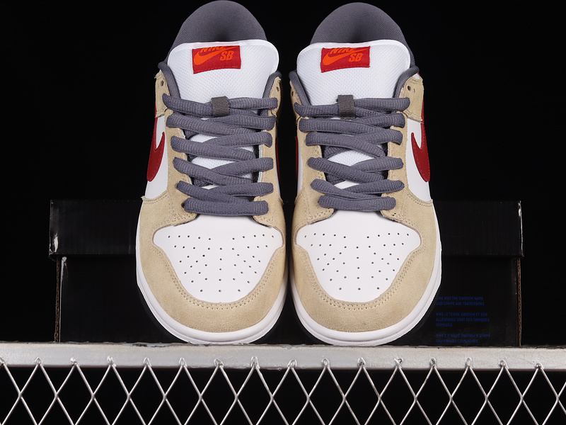 Dunk Low Pro Sb White/Varsity Crimson 31