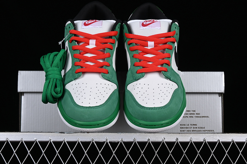 Dunk Low Pro Sb Heineken Classic Green/Black-White-Red 13