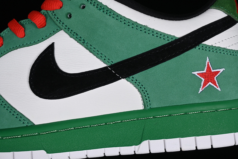 Dunk Low Pro Sb Heineken Classic Green/Black-White-Red 29