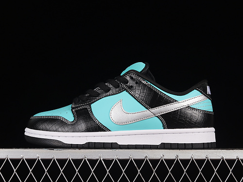 Diamond Supply Co X Dunk Low Pro Sb Tiffany Aqua/Chrome 3