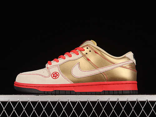 Dunk Low Pro Sb Money Cat Metallic Gold/Golddust 15