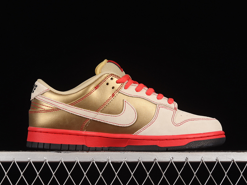 Dunk Low Pro Sb Money Cat Metallic Gold/Golddust 23