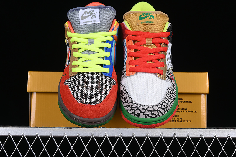 Sb Dunk Low What The Dunk White/Black/Red/Sliver 9