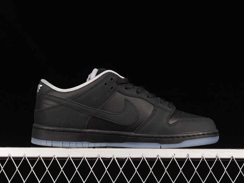 Sb Dunk Low Black/Black-Wolf Grey 27