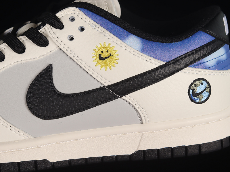 Sb Dunk Low White/Black/Blue 15