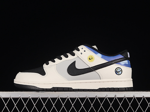 Sb Dunk Low White/Black/Blue 19