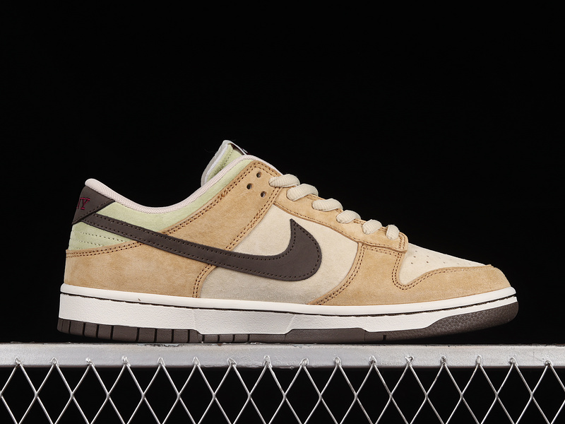 Sb Dunk Low Brown/Yellow/Green 25