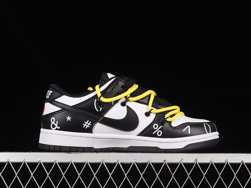 Dunk Low White/Black 25