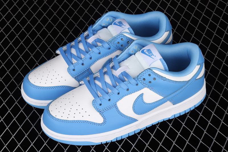 Dunk Low Sb White/University Blue/White 25