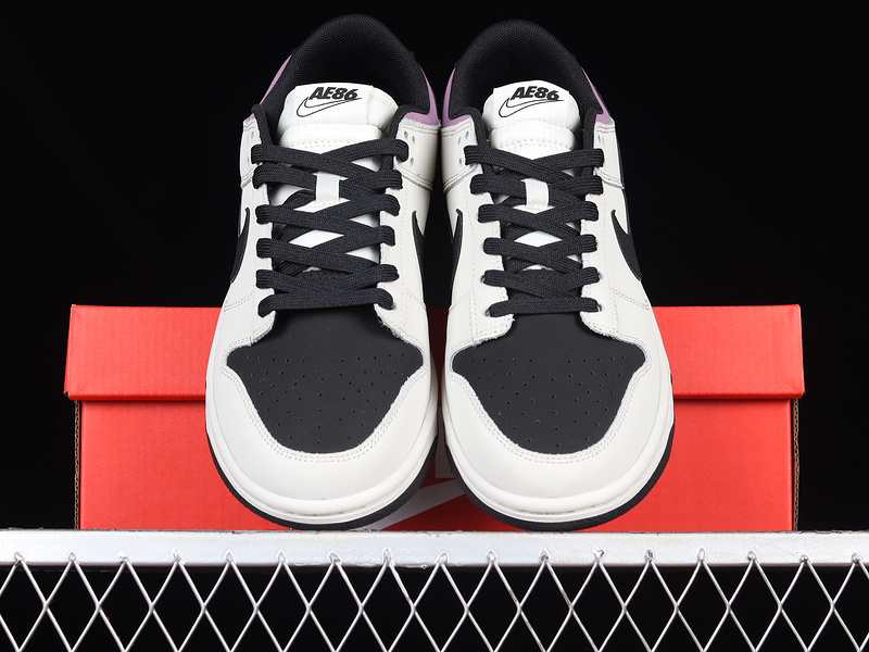 Dunk Low "Hiroshi Fujiwara" Sb White/Black/Purple 21