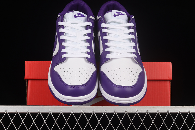 Dunk Low Championship Purple White/Court Purple 5