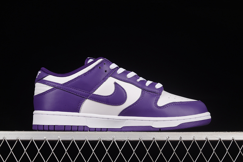 Dunk Low Championship Purple White/Court Purple 9