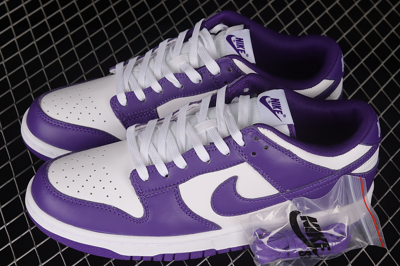 Dunk Low Championship Purple White/Court Purple 17