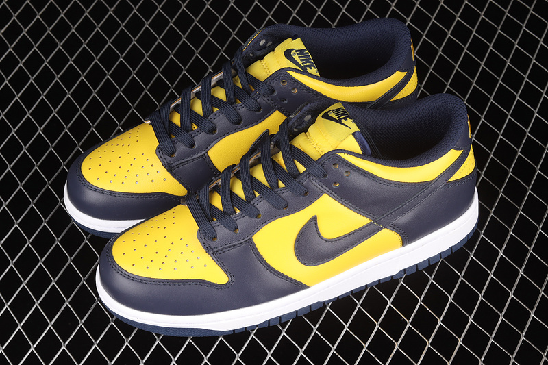 Sb Dunk Low Michigan 2021 Varsity Maize/Midnight Navy/White 23