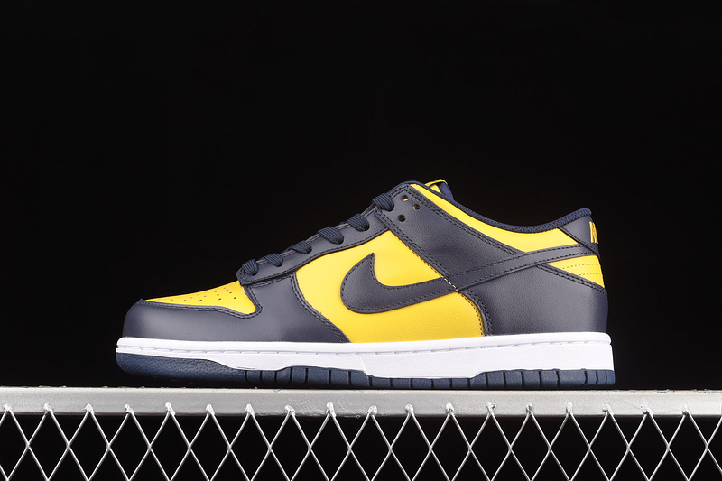 Sb Dunk Low Michigan 2021 Varsity Maize/Midnight Navy/White 25