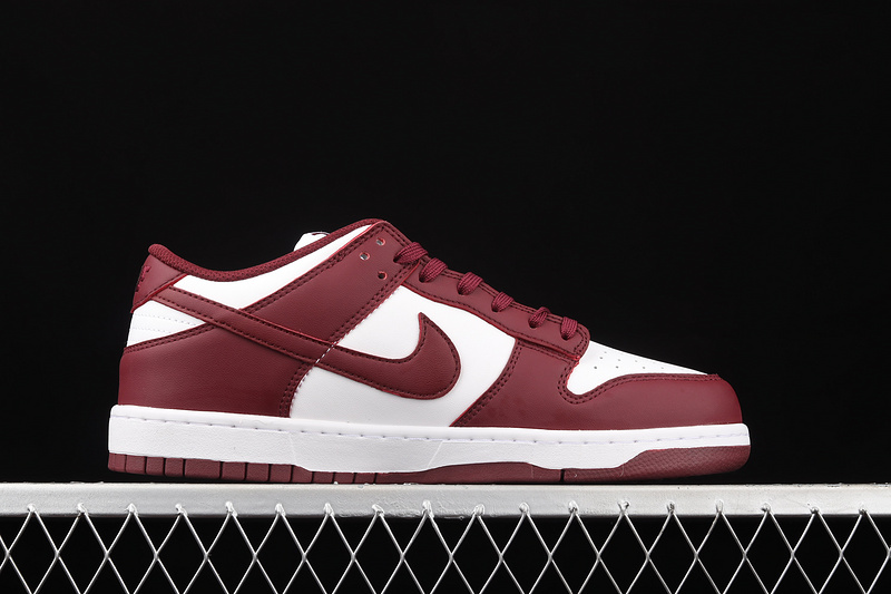 Sb Dunk Low Team Red/Bordeaux/White 9