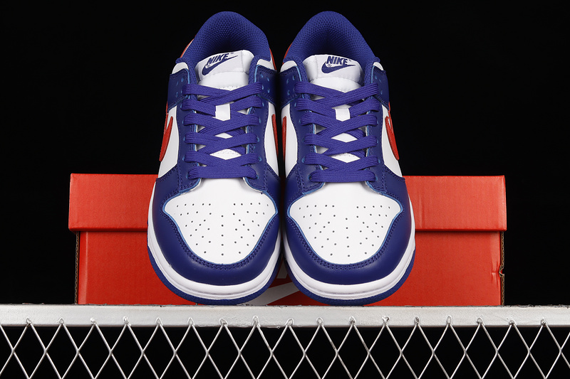 Wmns Dunk Low 'Usa'white/Royal/University Red 5