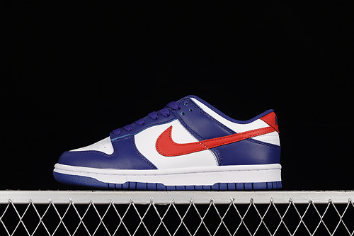 Wmns Dunk Low 'Usa'white/Royal/University Red 15