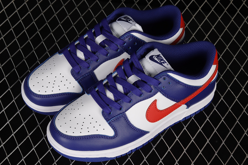 Wmns Dunk Low 'Usa'white/Royal/University Red 23