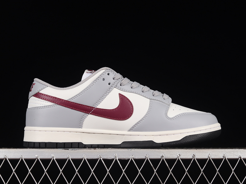 Dunk Low Pale Ivory/Redwood/Light Silver/Sail/Black 5