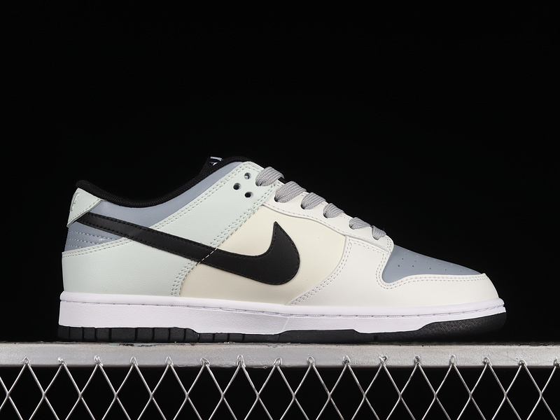 Sb Dunk Low White/Black/Beige 29