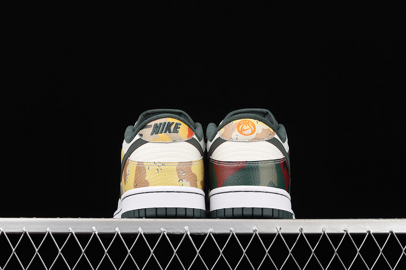 Dh0957-100-[Dunk Low Se Sail Multi-Camo Sail/Vintage Green-Total Orange-White 3