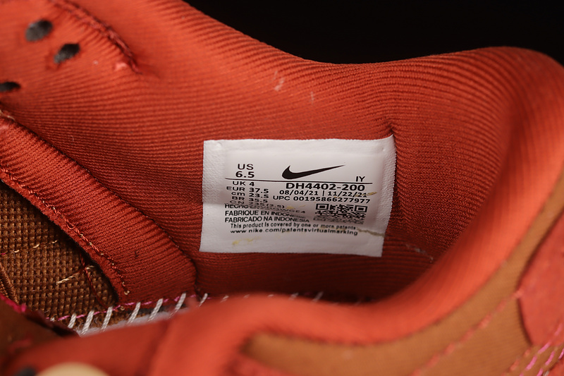 Dunk Low Disrupt 2 Desert Bronze Pink Prime-Rugged Orange 7