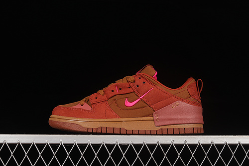 Dunk Low Disrupt 2 Desert Bronze Pink Prime-Rugged Orange 11