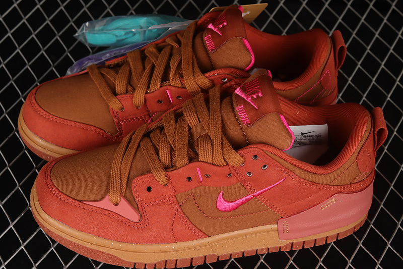 Dunk Low Disrupt 2 Desert Bronze Pink Prime-Rugged Orange 17